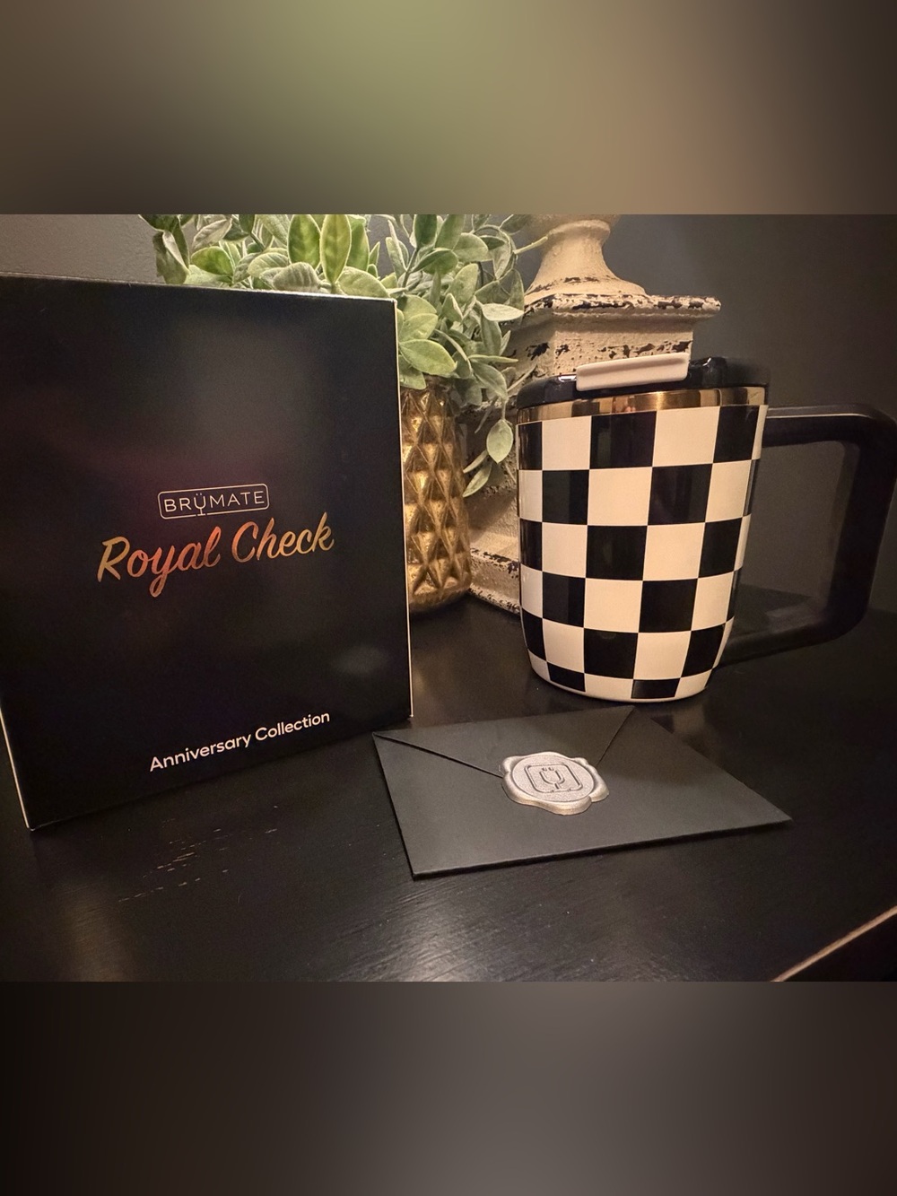 BruMate 10th Anniversary Royal Check Muv 15 oz
